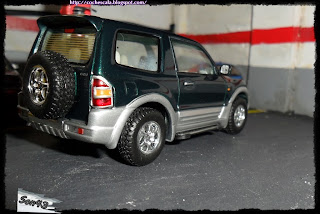 Mitsubishi Pajero Exceed Short 1/43 Vitesse Modèle Réduit